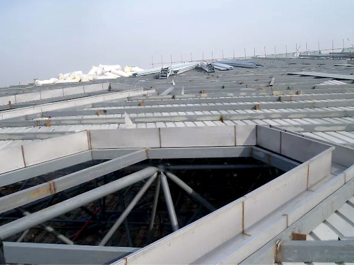 崇左安吉县体育馆网架